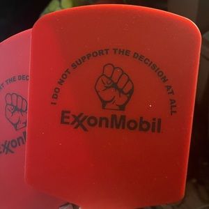 Exxon Mobile decision clappers vintage retro classic oil and gas toys